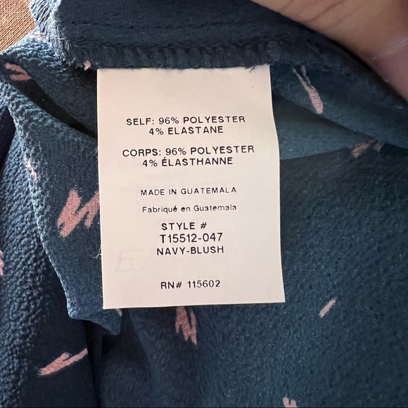 Lush Dadrien Tie Front Blouse, new with tags - Picture 8 of 10